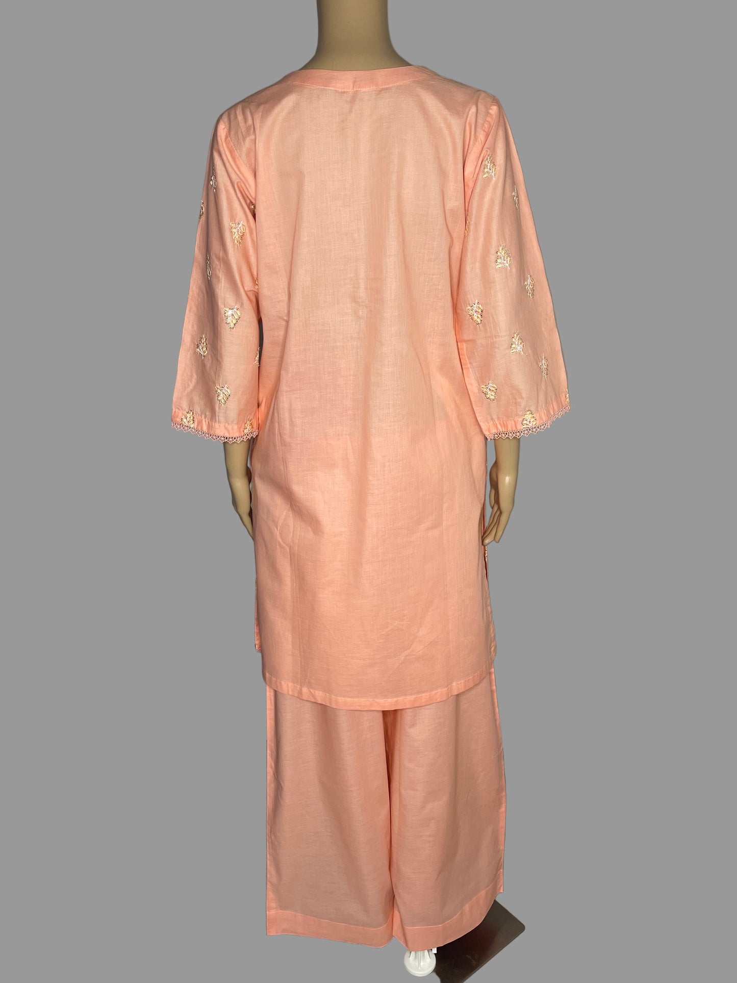 Finest Cotton Dress Embroidered