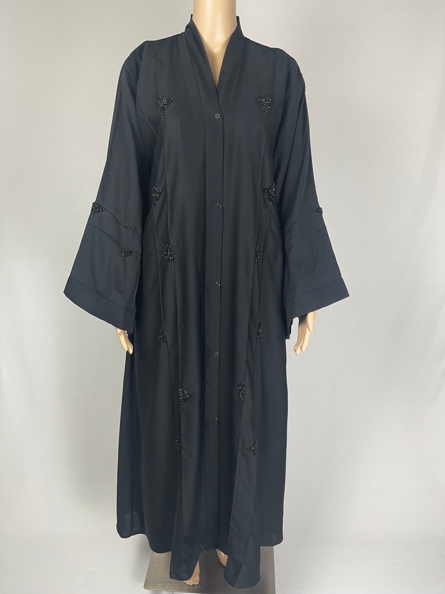 Beaded Abaya for Timeless Sophistication