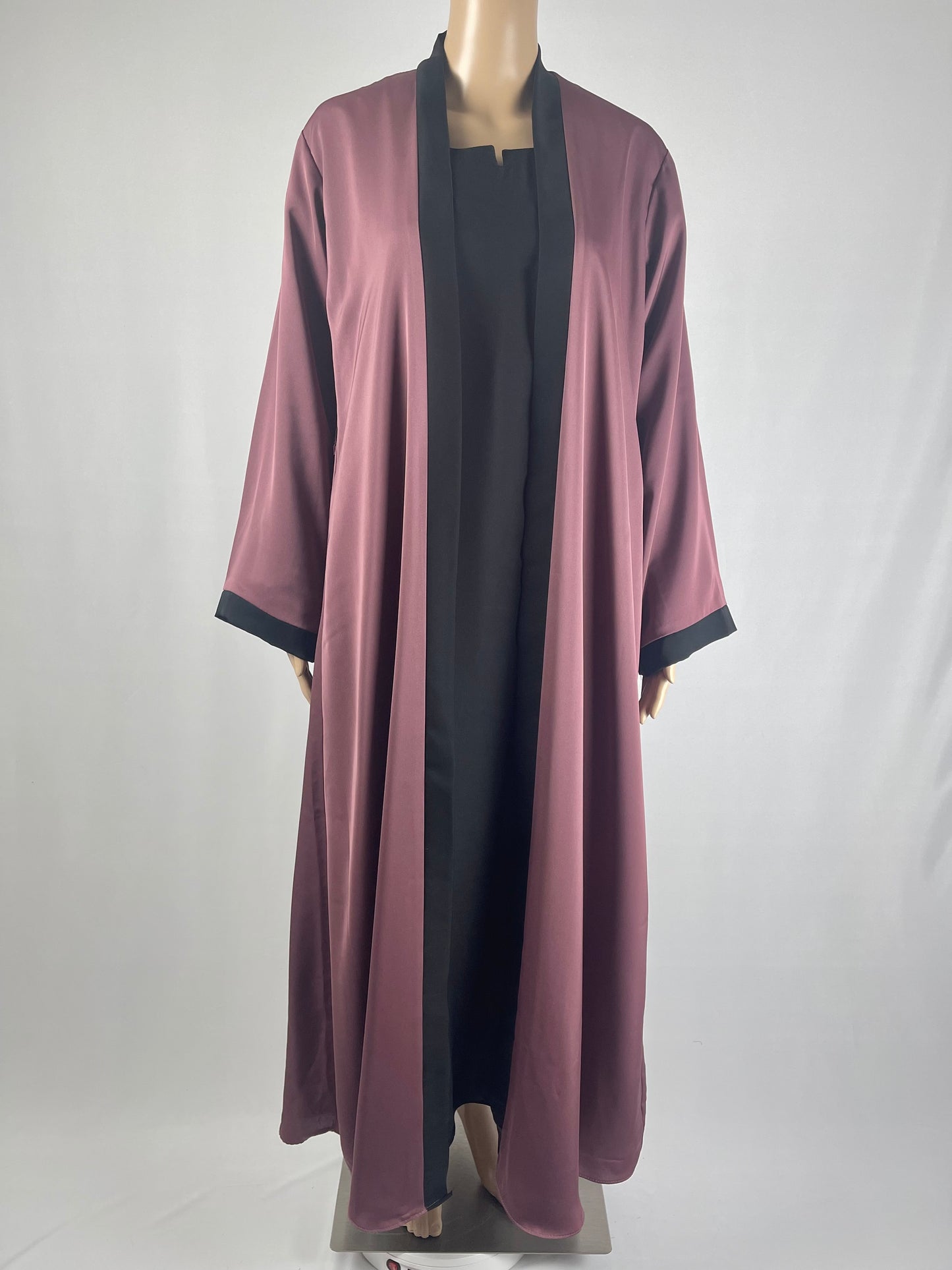 Elegant Double Layer Abaya