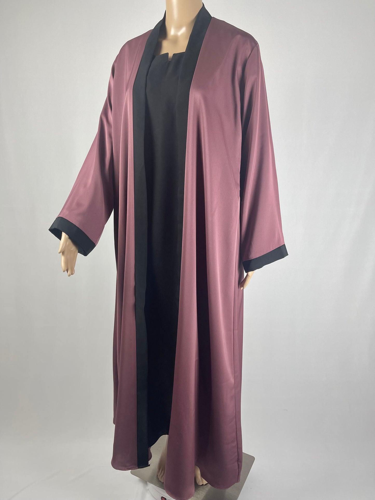 Elegant Double Layer Abaya