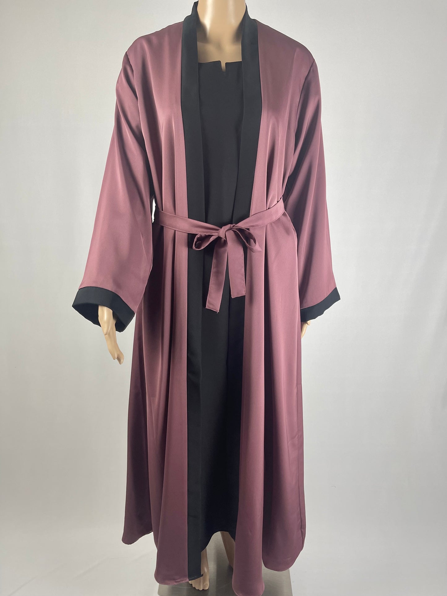 Elegant Double Layer Abaya