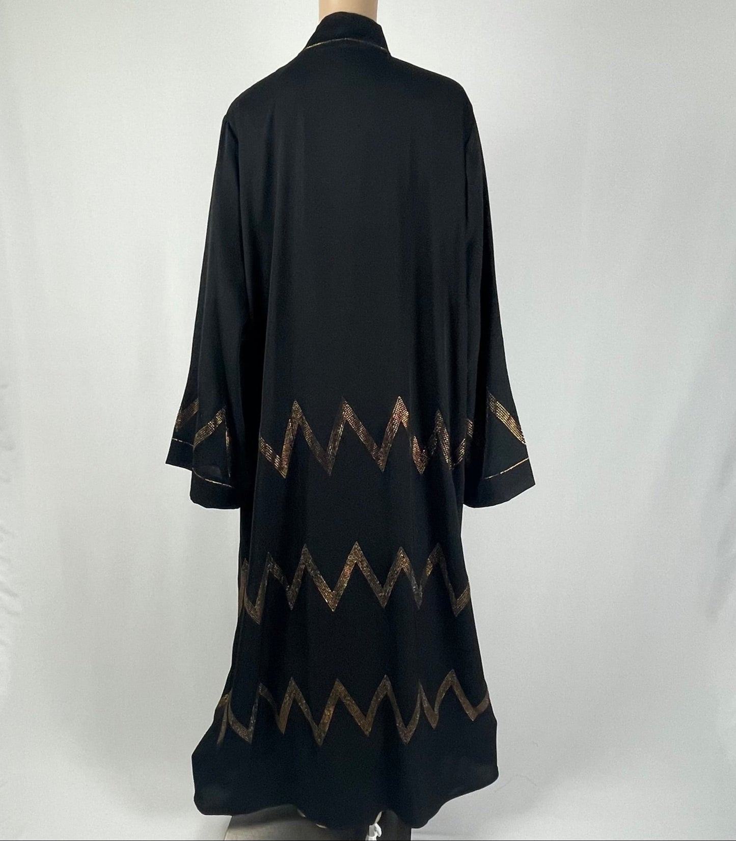 Elegant Rhinestones Abaya