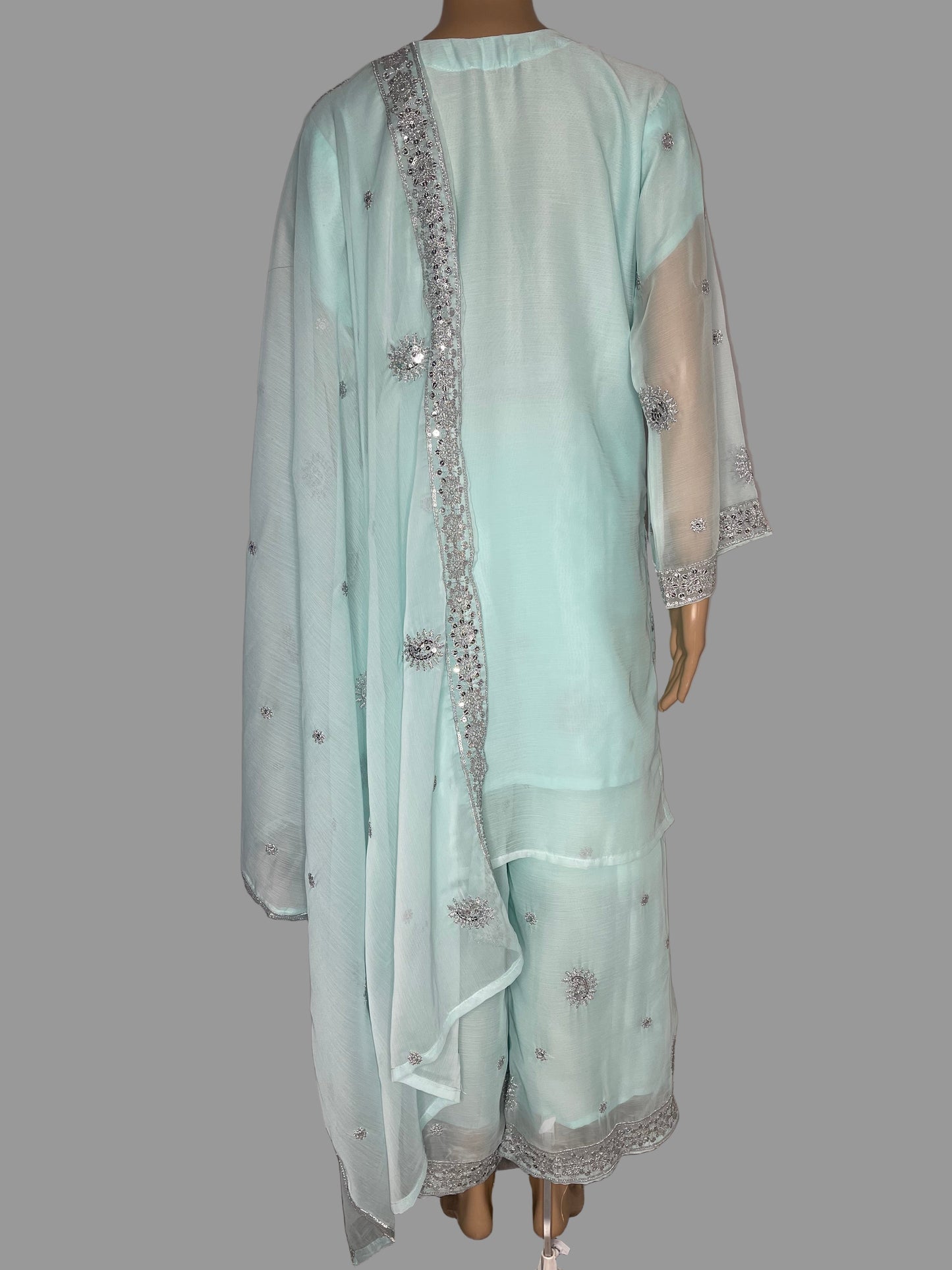 Luxurious Chiffon Fabric Plazzo dress