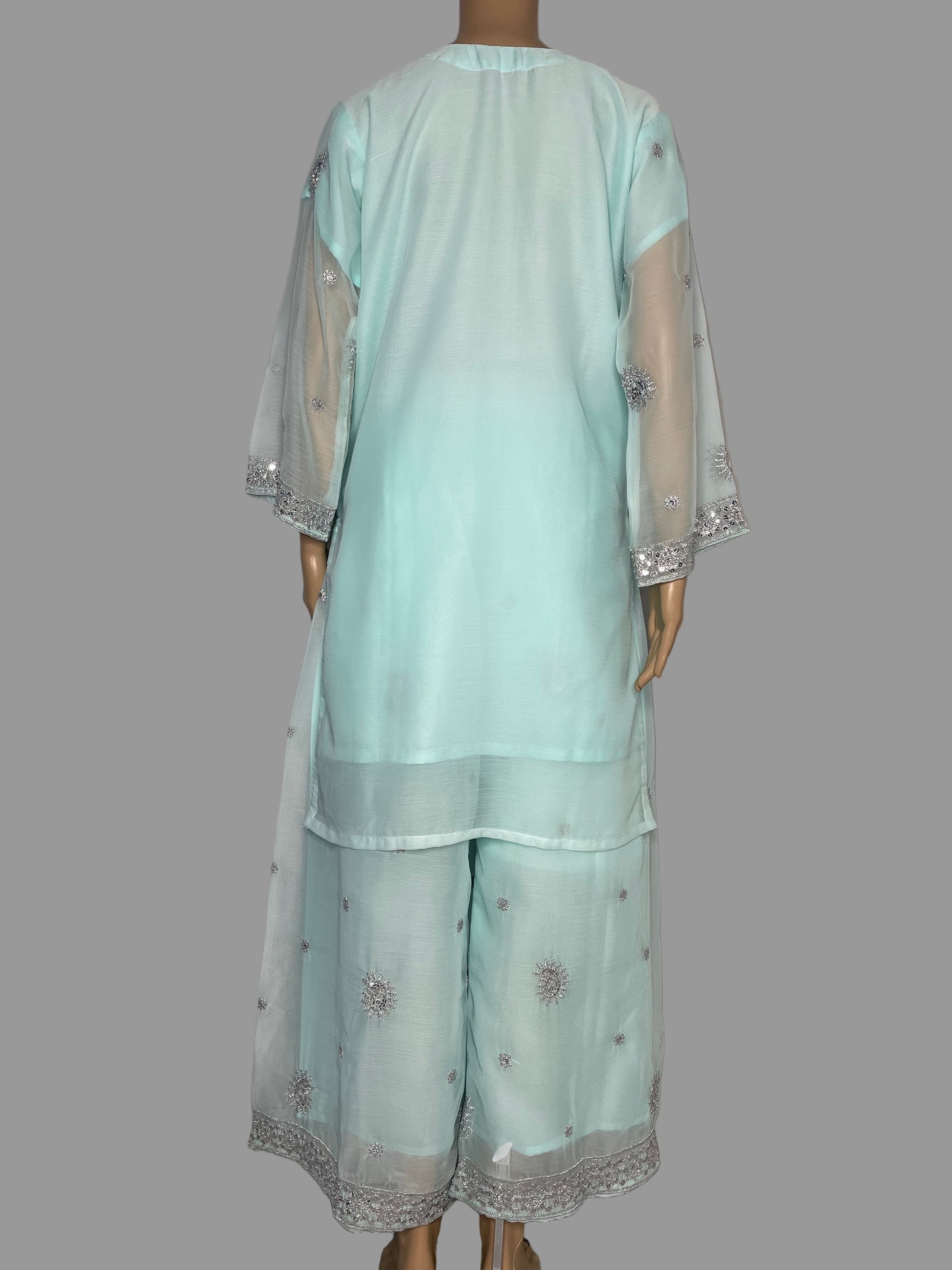 Luxurious Chiffon Fabric Plazzo dress