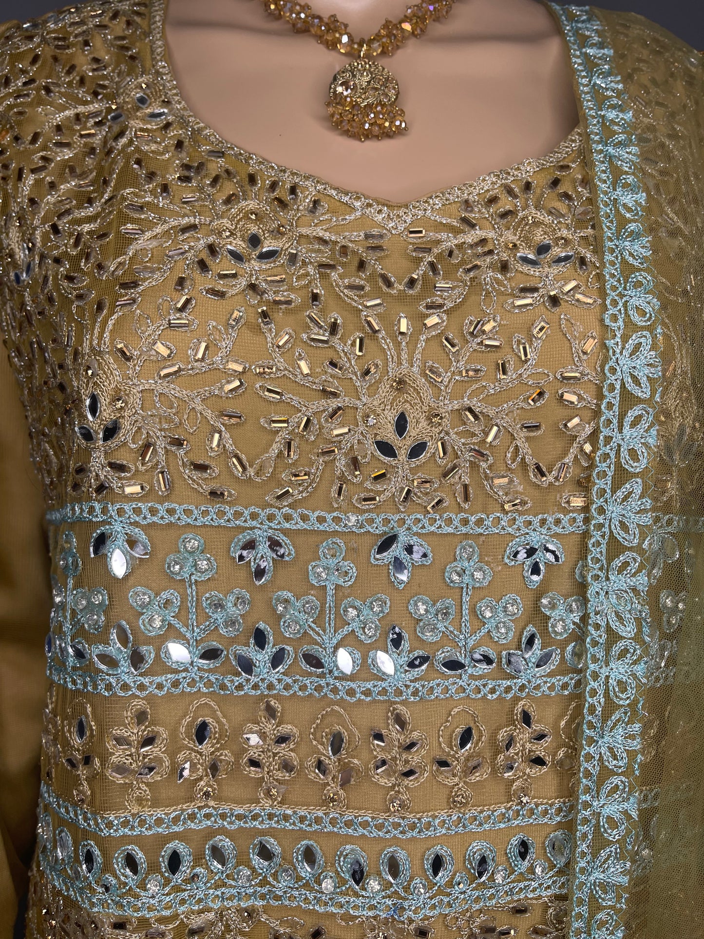 Pakistani Indian Designer Partywear Wedding Dress